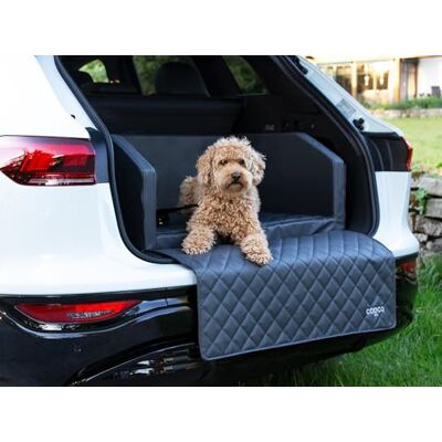 CopcoPet Hundebox Auto Kofferraumschutz Hund mit ladekantenschutz Kofferraum【Mit Tasche】 Kofferraum schutzmatte herausnehmbar Hunde Autositz Wasserabweisend, hundetransportbox 90x70x38cm Grau CopcoPet Hundebox Auto Kofferraumschutz Hund mit ladekantenschutz Kofferraum【Mit Tasche】 Kofferraum schutzmatte herausnehmbar Hunde Autositz Wasserabweisend, hundetransportbox 90x70x38cm Grau