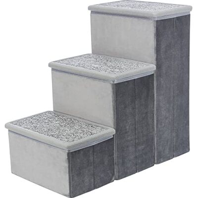 TRIXIE Velour 3-Stufen Haustreppe - Haustreppe TRIXIE Velour 3-Stufen Haustreppe - Haustreppe