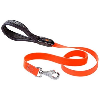 Ferplast Hundeleine EVOLUTION G16/110 Hypoallergen, Waschbar, Gepolsterter Griff, Orange Ferplast Hundeleine EVOLUTION G16/110 Hypoallergen, Waschbar, Gepolsterter Griff, Orange