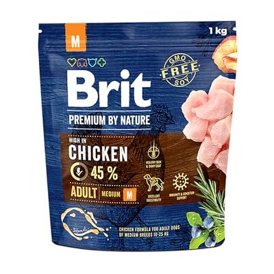 BRIT - BRIT Premium by Nature Adult M - 1 kg - Hundefutter BRIT - BRIT Premium by Nature Adult M - 1 kg - Hundefutter