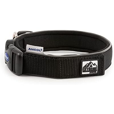Ancol Hundehalsband - Schwarz - Größe 2 - Hundehalsband Ancol Hundehalsband - Schwarz - Größe 2 - Hundehalsband