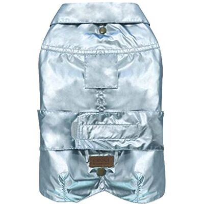 Croci Montreal Perla azurro Hundejacke - Wasserdicht, Abnehmbare Fleece, Verstellbar Croci Montreal Perla azurro Hundejacke - Wasserdicht, Abnehmbare Fleece, Verstellbar
