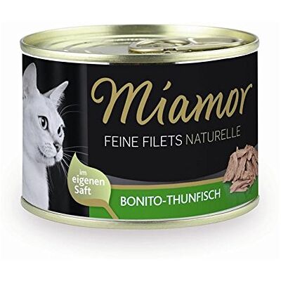 Miamor 12 x Feine Filets Naturelle Bonito-Thunfisch 156g Dose Miamor 12 x Feine Filets Naturelle Bonito-Thunfisch 156g Dose