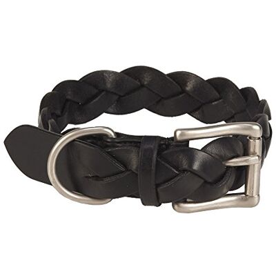 Lotte Leder Hundhalsband - 2069167 - Schwarz - 57x3,5 cm Lotte Leder Hundhalsband - 2069167 - Schwarz - 57x3,5 cm