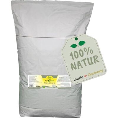 cdVet EquiGreen MicroMineral 100% natürlicher Mineralstoff-Komplex für Pferde, reich an Spurenelementen und Vitaminen, 25kg cdVet EquiGreen MicroMineral 100% natürlicher Mineralstoff-Komplex für Pferde, reich an Spurenelementen und Vitaminen, 25kg