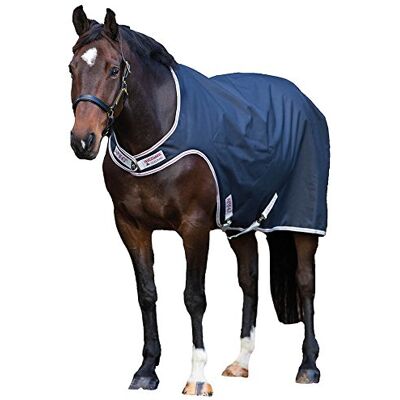 Horseware Amigo Waterproof Walker Lite 100g Black with silver & red Horseware Amigo Waterproof Walker Lite 100g Black with silver & red