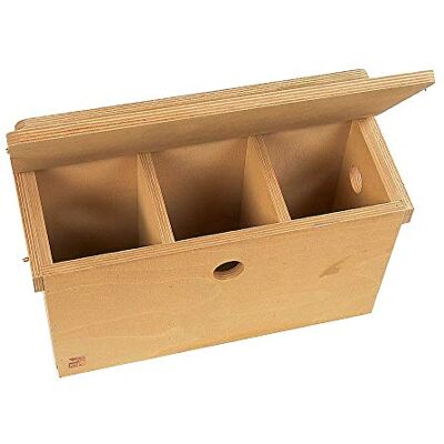 Vivara CJ Wildlife Nistkasten Sperling – Nistkasten für Vögel für draußen wetterfest – Holz FSC® Braun – Koloniekasten für bis zu DREI Paare – durchdachte Drainage – 21x35,5x12 cm Vivara CJ Wildlife Nistkasten Sperling – Nistkasten für Vögel für draußen wetterfest – Holz FSC® Braun – Koloniekasten für bis zu DREI Paare – durchdachte Drainage – 21x35,5x12 cm