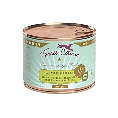 Terra Canis Getreidefrei Kalb mit Petersilienwurzel, Mango & Johannisbeere 12 x 200 g Terra Canis Getreidefrei Kalb mit Petersilienwurzel, Mango & Johannisbeere 12 x 200 g