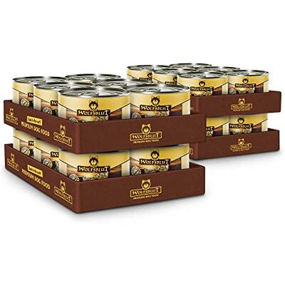 Wolfsblut Wild Duck Puppy 24 x 200 g Ente Nassfutter Hundefutter Getreidefrei Wolfsblut Wild Duck Puppy 24 x 200 g Ente Nassfutter Hundefutter Getreidefrei