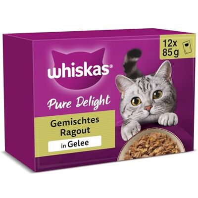 Whiskas Pure Delight Gelee Katzenfutter Whiskas Pure Delight Gelee Katzenfutter