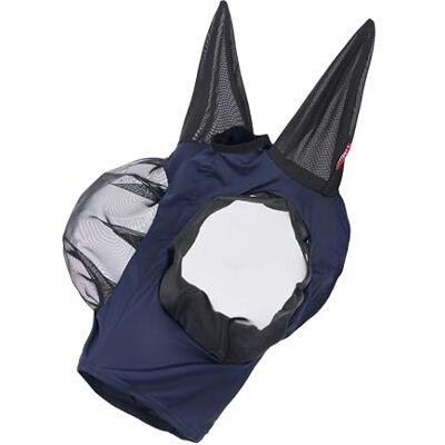 LeMieux Insektenschutz-Halbmaske Fliegenmaske, Marineblau, XS UV-Schutz, zum Überziehen, atmungsaktiv LeMieux Insektenschutz-Halbmaske Fliegenmaske, Marineblau, XS UV-Schutz, zum Überziehen, atmungsaktiv