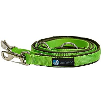 anny-x teilgepolsterte Führleine Classic Bolt Fun Oliv hellgrün 3m anny-x teilgepolsterte Führleine Classic Bolt Fun Oliv hellgrün 3m