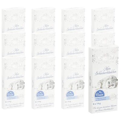 Dehner Premium Lovely Katzensnack, Leckerli Creme glutenfrei, für ausgewachsene Katzen, Thunfisch, 72 x 14 g (1 kg) Dehner Premium Lovely Katzensnack, Leckerli Creme glutenfrei, für ausgewachsene Katzen, Thunfisch, 72 x 14 g (1 kg)