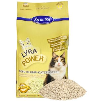 Lyra Pet ® 7,5 kg Tofu Katzenstreu klumpend Naturprodukt staubfrei ohne Duft Parfümfreie Klumpstreu 300 % Saugkraft Umweltfreundlich aus Erbsenprotein Auch für empfindliche Katzen Staubfrei Lyra Pet ® 7,5 kg Tofu Katzenstreu klumpend Naturprodukt staubfrei ohne Duft Parfümfreie Klumpstreu 300 % Saugkraft Umweltfreundlich aus Erbsenprotein Auch für empfindliche Katzen Staubfrei