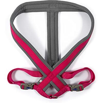 Ancol Viva Gepolstertes Hundegeschirr, Mikrofleece, reflektierend, verstellbar, wetterfest, Polygewebe, Haustier-Trainingszubehör, Größe L 52–71 cm, Rosa Ancol Viva Gepolstertes Hundegeschirr, Mikrofleece, reflektierend, verstellbar, wetterfest, Polygewebe, Haustier-Trainingszubehör, Größe L 52–71 cm, Rosa