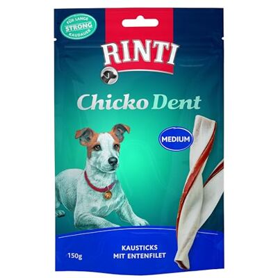 Rinti Chicko Dent Ente Gedrehte Kausticks Medium 9x150g Rinti Chicko Dent Ente Gedrehte Kausticks Medium 9x150g