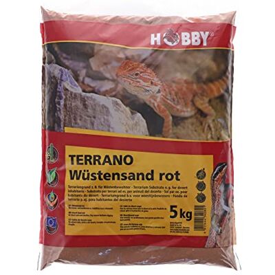 Hobby 34080 Terrano Wüstensand, rot, Durchmesser 1-3 mm, 5 kg Hobby 34080 Terrano Wüstensand, rot, Durchmesser 1-3 mm, 5 kg