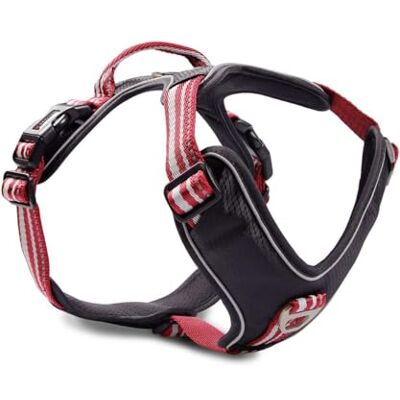Wolters Active Pro Hundegeschirr - 80-95cm | Atmungsaktiv Mesh, Reflektierend, Verstellbar Wolters Active Pro Hundegeschirr - 80-95cm | Atmungsaktiv Mesh, Reflektierend, Verstellbar