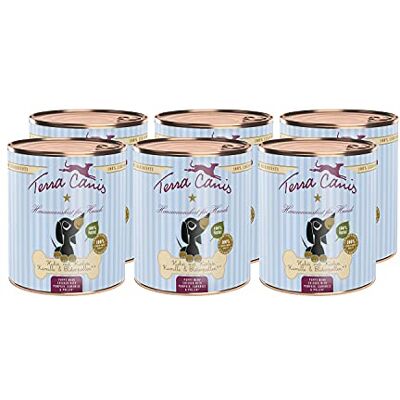 Terra Canis Huhn mit Kürbis, Welpen Nassfutter für Hunde, 6x800g 100% Lebensmittelqualität aller Rohstoffe, mit frischem Fleisch, ideal für das Wachstum, getreide- und glutenfrei Terra Canis Huhn mit Kürbis, Welpen Nassfutter für Hunde, 6x800g 100% Lebensmittelqualität aller Rohstoffe, mit frischem Fleisch, ideal für das Wachstum, getreide- und glutenfrei