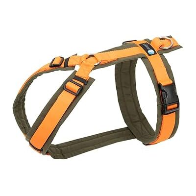 anny-x Brustgeschirr Fun Oliv-Orange Hundegeschirr Größe S lang (Brustumfang 52-64 cm) anny-x Brustgeschirr Fun Oliv-Orange Hundegeschirr Größe S lang (Brustumfang 52-64 cm)