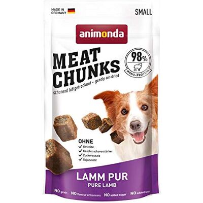 Animonda Dog Snack Meat Chunks Lamm pur 16x 60g Animonda Dog Snack Meat Chunks Lamm pur 16x 60g