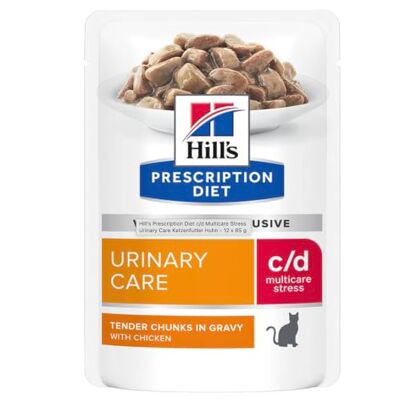 Hill's Prescription Diet Lachs Urin-Stress Katzenfutter - 12x85g Hill's Prescription Diet Lachs Urin-Stress Katzenfutter - 12x85g