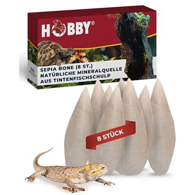 Hobby Terraristik Sepia Schalen 15-20 cm I 8 Stück I natürliche Mineralquelle aus Tintenfischschulp I Kalziumquelle für Land-, Sumpf- und Wasserschildkröten, Echsen, Nager und Ziervögel I Sepia Bone Hobby Terraristik Sepia Schalen 15-20 cm I 8 Stück I natürliche Mineralquelle aus Tintenfischschulp I Kalziumquelle für Land-, Sumpf- und Wasserschildkröten, Echsen, Nager und Ziervögel I Sepia Bone