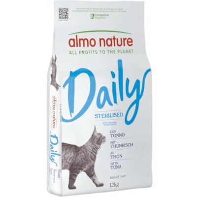 Almo Nature Katzenfutter Sterilised mit Thunfisch - 12kg Sack Almo Nature Katzenfutter Sterilised mit Thunfisch - 12kg Sack