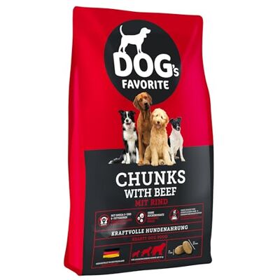 Happy Dog Rindfleisch Brocken - Ausgewogene Hundefutter Happy Dog Rindfleisch Brocken - Ausgewogene Hundefutter