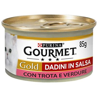Gourmet Gold Katzenfutter Erwachsene Lachs und Gemüse Gourmet Gold Katzenfutter Erwachsene Lachs und Gemüse