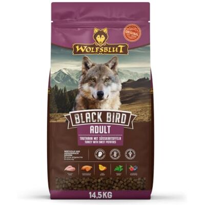Wolfsblut Black Bird Adult Trockenfutter für Hunde 14,5kg Wolfsblut Black Bird Adult Trockenfutter für Hunde 14,5kg