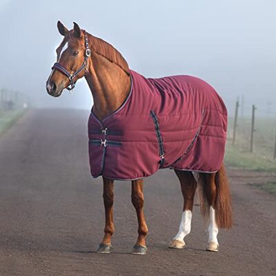 Horseware Rambo Stable Rug 100g Burgundy/Burgundy, Größe:165 Horseware Rambo Stable Rug 100g Burgundy/Burgundy, Größe:165
