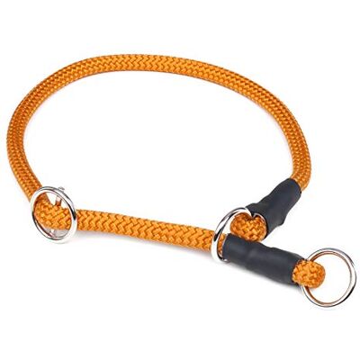 Mystique ® Halsband Nylon rund mit Zugbegrenzung 8mm (65cm, orange) Mystique ® Halsband Nylon rund mit Zugbegrenzung 8mm (65cm, orange)