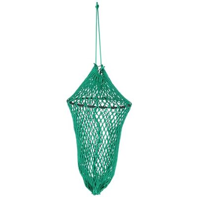 Covalliero Heunetz mit Ring grün, 90cm Maschenweite 45x45 mm Covalliero Heunetz mit Ring grün, 90cm Maschenweite 45x45 mm