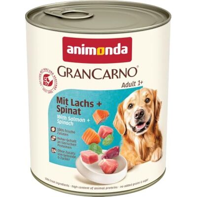 Animonda GranCarno Lachs Spinat - Hundefutter Animonda GranCarno Lachs Spinat - Hundefutter