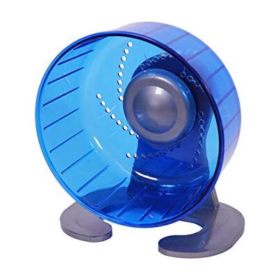 Rosewood Pico Laufrad für Hamster mit Ständer, blau Rosewood Pico Laufrad für Hamster mit Ständer, blau