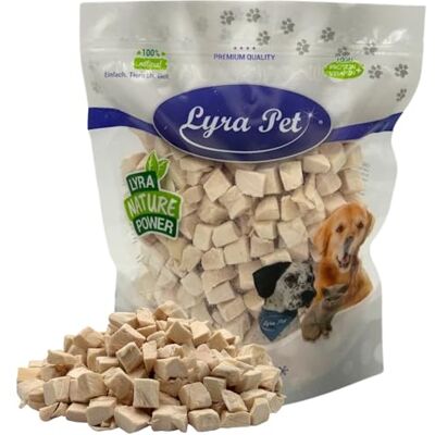 Lyra Pet ® 200 g Hühnerbrustwürfel gefriergetrocknet für Hunde & Katzen Snack für Hunde & Katzen Getreidefreies & fettarmes Leckerli Auch für Kitten, Welpen & Senioren Proteinreiches Futter Lyra Pet ® 200 g Hühnerbrustwürfel gefriergetrocknet für Hunde & Katzen Snack für Hunde & Katzen Getreidefreies & fettarmes Leckerli Auch für Kitten, Welpen & Senioren Proteinreiches Futter