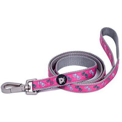 Petface Cerise/Grey Paws Hundeleine - Hundeleine Petface Cerise/Grey Paws Hundeleine - Hundeleine