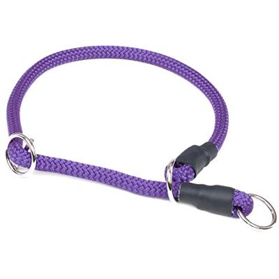 Mystique ® Halsband Nylon rund mit Zugbegrenzung 8mm (65cm, lila) Mystique ® Halsband Nylon rund mit Zugbegrenzung 8mm (65cm, lila)