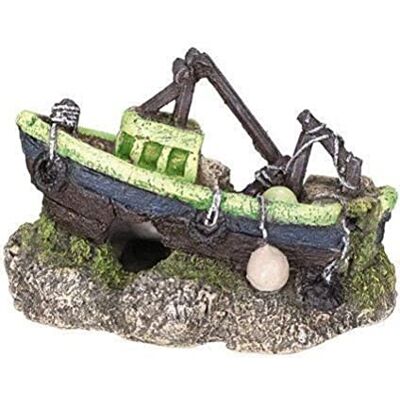 Nobby Aqua Ornaments BOOT, 13 x 6,7 x 8,7 cm, 1 Stück Nobby Aqua Ornaments BOOT, 13 x 6,7 x 8,7 cm, 1 Stück