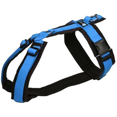 anny-x Brustgeschirr Fun schwarz blau- Grösse L anny-x Brustgeschirr Fun schwarz blau- Grösse L