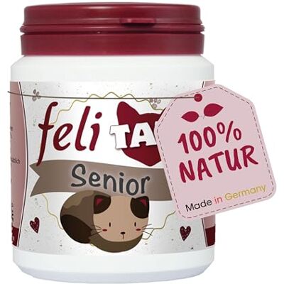 cdVet feliTATZ Senior 70g zur natürlichen Versorgung älterer Katzen cdVet feliTATZ Senior 70g zur natürlichen Versorgung älterer Katzen
