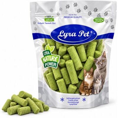 Lyra Pet ® 200 g Katzengras Sticks gefriergetrocknet Snack für Katzen Mit Huhn & Gerstengras Getreidefreies Leckerli Ideal auch für Kitten & Senioren Vitalstoffreiche Belohnung Lyra Pet ® 200 g Katzengras Sticks gefriergetrocknet Snack für Katzen Mit Huhn & Gerstengras Getreidefreies Leckerli Ideal auch für Kitten & Senioren Vitalstoffreiche Belohnung