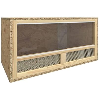 vidaXL Holzbasierter Terrarium 60x30x30 cm - Mehrfarbig vidaXL Holzbasierter Terrarium 60x30x30 cm - Mehrfarbig