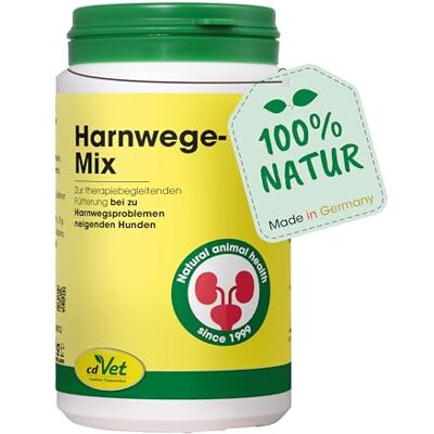 cdVet Naturprodukte HarnwegeMix 150 g Ergänzungsfuttermittel für Hunde und Katzen zur ernährungsbedingten Unterstützung der Harnwege cdVet Naturprodukte HarnwegeMix 150 g Ergänzungsfuttermittel für Hunde und Katzen zur ernährungsbedingten Unterstützung der Harnwege