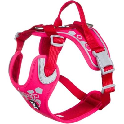 Hurtta Weekend Warrior Hundegeschirr, Brustgeschirr für Hunde, Ruby-Rot, 45-60 cm Hurtta Weekend Warrior Hundegeschirr, Brustgeschirr für Hunde, Ruby-Rot, 45-60 cm