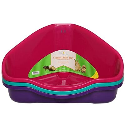 Walter Harrisons Walter Harrison's Ecktoilette für Kleintiere – Kaninchen, Degus, Frettchen, Katzen – groß – 49 cm Walter Harrisons Walter Harrison's Ecktoilette für Kleintiere – Kaninchen, Degus, Frettchen, Katzen – groß – 49 cm