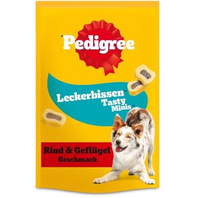Pedigree Hunde Snack Leckerbissen Tasty Minis mit Rind & Geflügel 6 x 155 g Pedigree Hunde Snack Leckerbissen Tasty Minis mit Rind & Geflügel 6 x 155 g