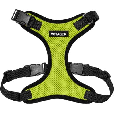 Best Pet Supplies Voyager Step-In Lock Haustiergeschirr – Allwetter-Netz, verstellbares Step-in-Geschirr für Katzen und Hunde – Limettengrün/Schwarzer Rand, XS Best Pet Supplies Voyager Step-In Lock Haustiergeschirr – Allwetter-Netz, verstellbares Step-in-Geschirr für Katzen und Hunde – Limettengrün/Schwarzer Rand, XS
