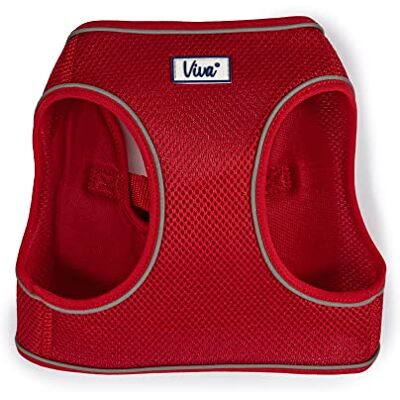 Ancol Viva Step-In Geschirr, Größe XL, Rot, passend für einen Umfang von 60–67 cm Ancol Viva Step-In Geschirr, Größe XL, Rot, passend für einen Umfang von 60–67 cm